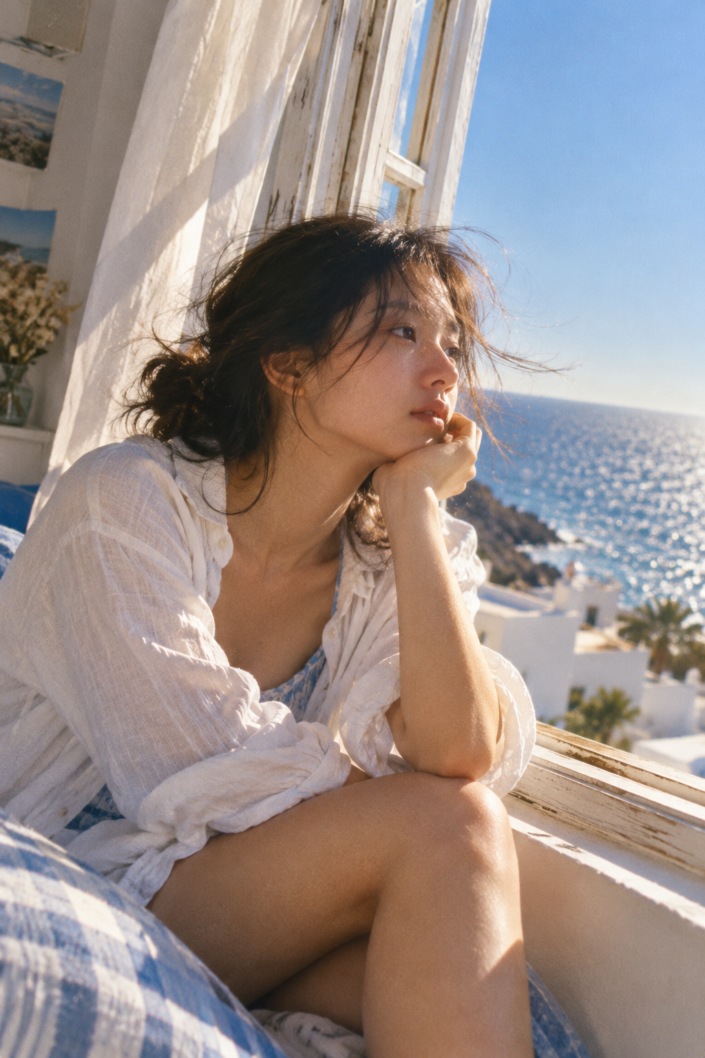 Summer film-look portrait prompts — published visual reference